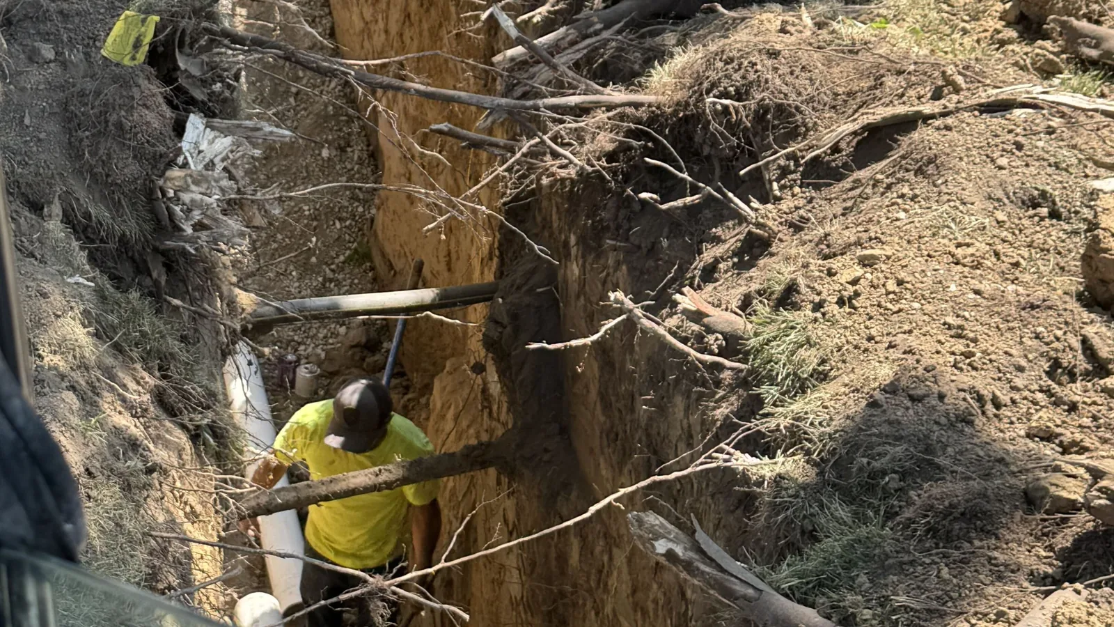 Septic system installation in Chesterfield Township, MI
