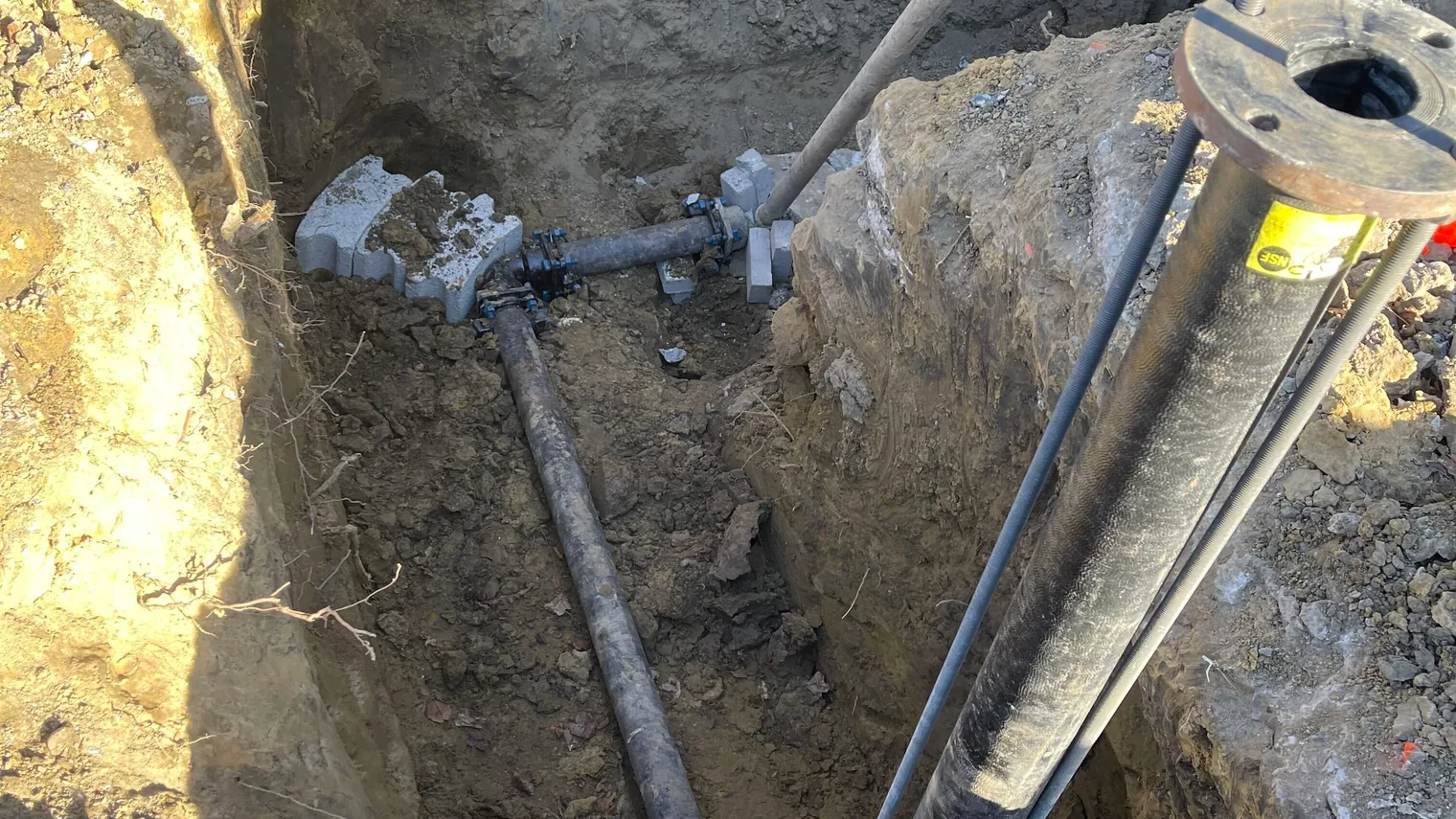 Sewer line replacement in Beverly Hills, MI