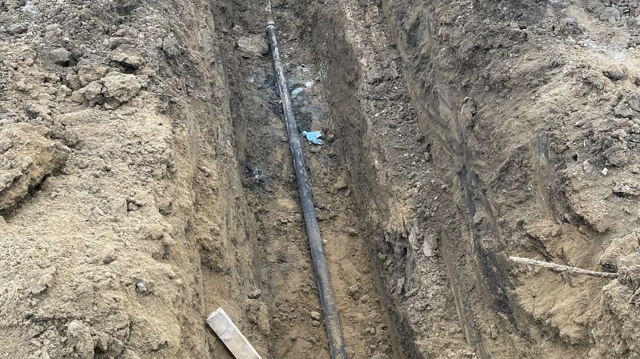 Sewer line replacement in Woodhaven, MI
